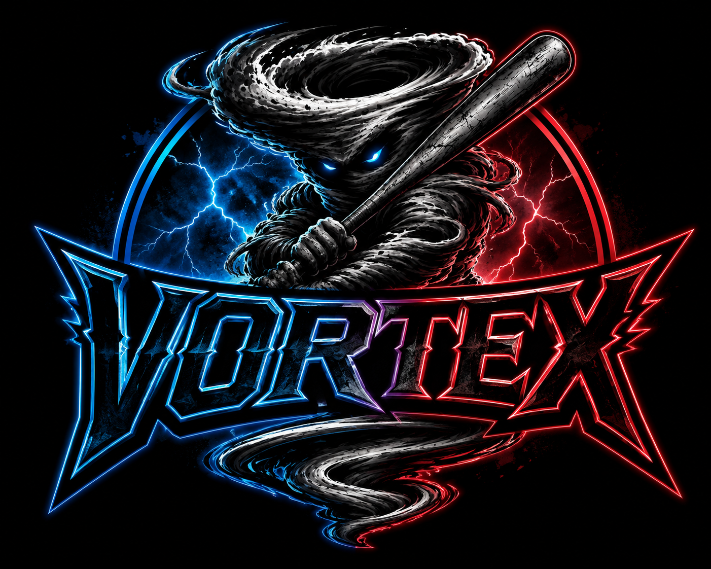 Vortex 11U baseball logo